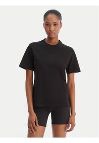 Reebok T-Shirt Ivanna RK25508CCW Czarny Regular Fit. Kolor: czarny. Materiał: bawełna #1