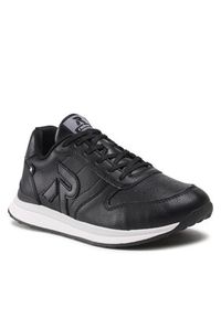 Rieker Sneakersy 42501-00 Czarny. Kolor: czarny. Materiał: skóra #5