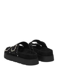 DeeZee Klapki CEO-HY35011-1 Czarny. Kolor: czarny. Materiał: materiał #9