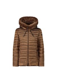 Kurtka Damska Zimowa CMP 32K3076F OCIEPLANA Brązowa. Kolor: brązowy. Sezon: zima. Sport: turystyka piesza #1