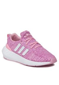 Adidas - adidas Sneakersy Swift Run 22 J GW8177 Różowy. Kolor: różowy. Materiał: materiał. Sport: bieganie