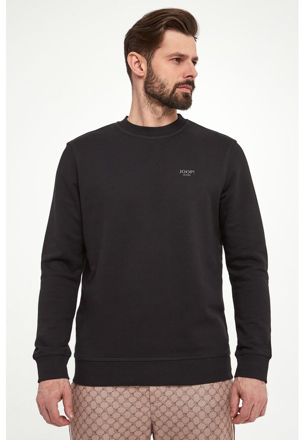 JOOP! Jeans - Bluza męska crewneck Salazar JOOP! JEANS. Materiał: bawełna. Wzór: nadruk