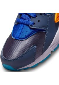 Buty Nike Air Huarache Run Jr 654275 422 niebieskie. Okazja: na co dzień. Zapięcie: sznurówki. Kolor: niebieski. Materiał: tkanina, syntetyk, materiał. Model: Nike Huarache, Nike Air Huarache. Sport: bieganie #4