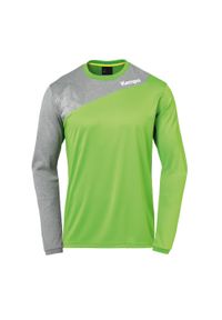 KEMPA - Dżersej z długim rękawem Kempa Core 2.0. Kolor: zielony, szary, wielokolorowy. Materiał: jersey. Długość rękawa: długi rękaw. Długość: długie. Sport: fitness, piłka ręczna