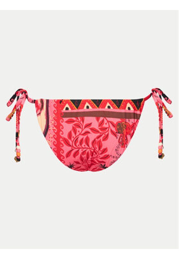 Seafolly Dół od bikini Atlantis 40687-127 Różowy. Kolor: różowy. Materiał: syntetyk