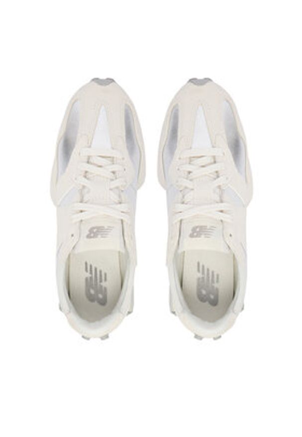 New Balance Sneakersy WS327GLA Srebrny. Kolor: srebrny. Materiał: skóra, zamsz
