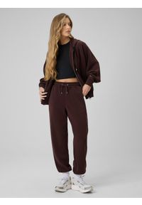 4f - 4F T-shirt slim gładki damski - czarny XS. Kolor: czarny. Materiał: syntetyk, materiał. Wzór: gładki. Styl: klasyczny #2