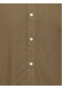 !SOLID - Solid Koszula 21107646 Brązowy Regular Fit. Kolor: brązowy #4