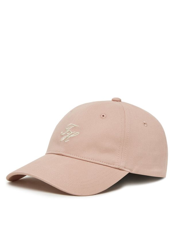 TOMMY HILFIGER - Czapka z daszkiem Tommy Hilfiger. Kolor: różowy