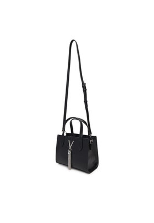 VALENTINO - Valentino Torebka Divina VBS1R415G Czarny. Kolor: czarny. Materiał: skórzane