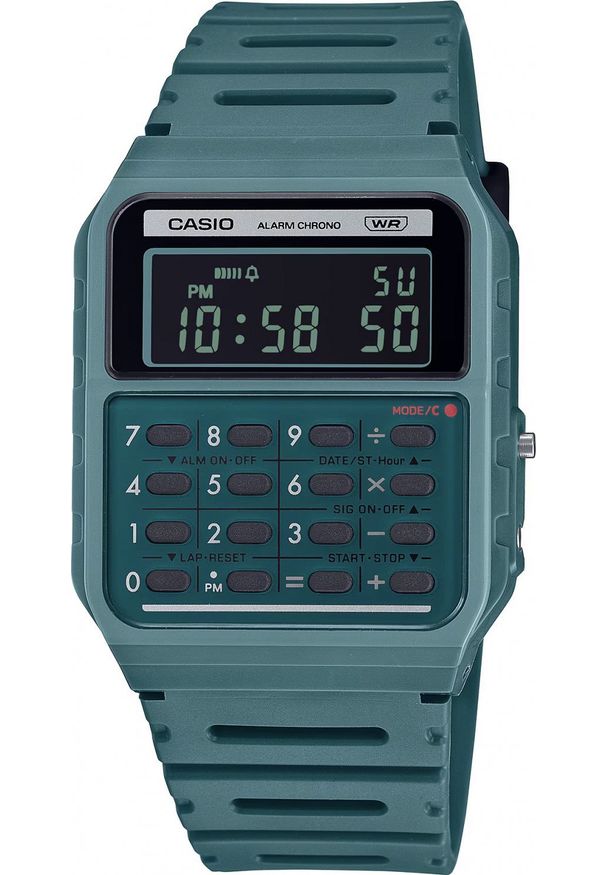 Zegarek Casio Zegarek męski Casio CA-53WB-3BEF niebieski. Kolor: niebieski