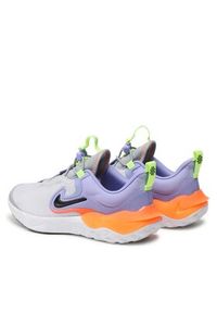 Nike Buty do biegania Run Flow (GS) DR0472 002 Szary. Kolor: szary. Materiał: materiał. Sport: bieganie #4