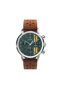 Timex Zegarek Marlin® Chronograph TW2W99100 Srebrny. Kolor: srebrny