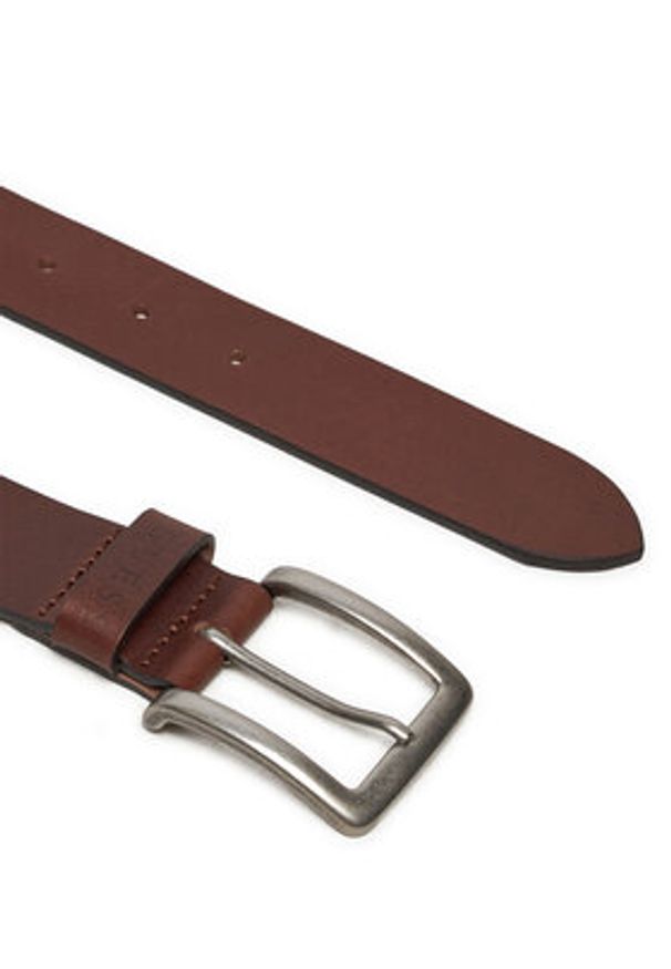 Guess Pasek Męski M4BZ30 L0VF0 Brązowy. Kolor: brązowy. Materiał: skóra