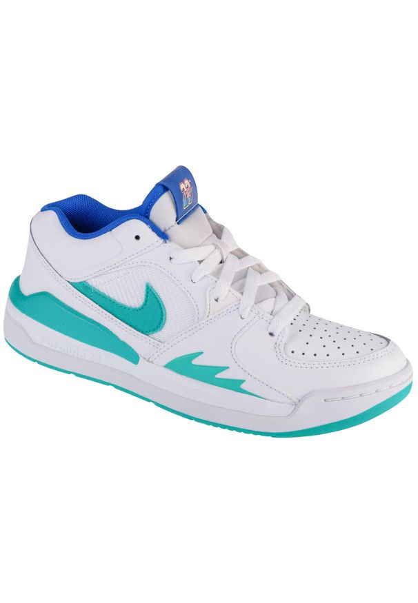 Buty sportowe Sneakersy chłopięce, Jordan Stadium 90 SE GS. Kolor: biały. Materiał: guma, skóra, syntetyk, materiał, tkanina. Sport: turystyka piesza