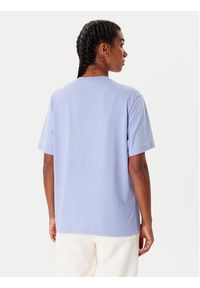 Lacoste T-Shirt TF7215 Błękitny Regular Fit. Kolor: niebieski. Materiał: bawełna