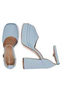 DeeZee Sandały LW85478-6 Niebieski. Kolor: niebieski. Materiał: skóra #5