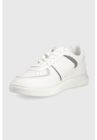 Aldo buty Drishtia kolor biały. Nosek buta: okrągły. Zapięcie: sznurówki. Kolor: biały. Materiał: guma #4
