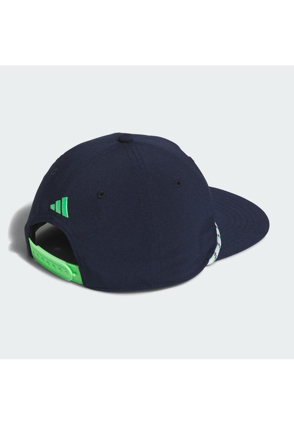Adidas - Czapka Lets Swing Away 5-panel Rope Kids. Kolor: niebieski. Styl: klasyczny