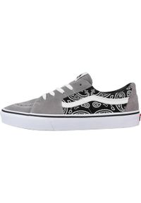 Tenisówki Vans Model Sk8-low Kolor Szary. Kolor: szary. Materiał: tkanina, skóra