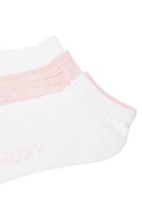 Roxy Skarpety AS_ROXY_07S_SS25 (3-PACK) Biały. Kolor: biały. Materiał: materiał, bawełna