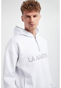 La Martina - Bluza męska LA MARTINA. Typ kołnierza: kaptur. Materiał: materiał. Wzór: haft, gładki #1
