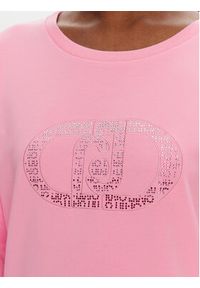 Liu Jo Sport Bluza TA5168 FS090 Różowy Regular Fit. Kolor: różowy. Materiał: bawełna. Styl: sportowy #5