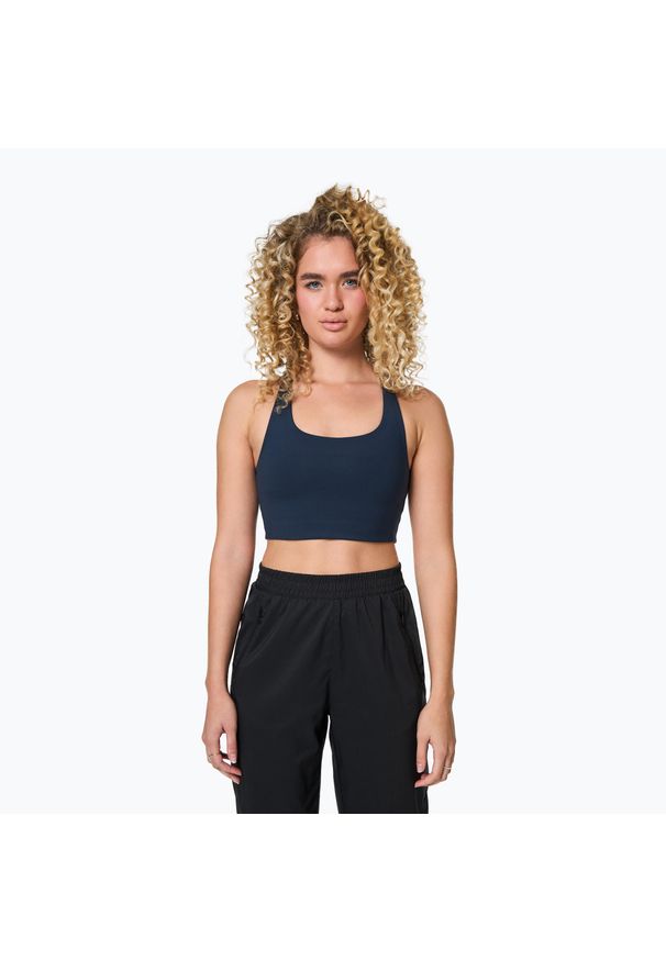 GIRLFRIEND COLLECTIVE - Biustonosz Girlfriend Collective Paloma. Kolor: niebieski. Sport: fitness