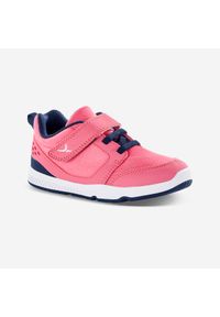 Decathlon - Buty dla dzieci Domyos 550 I Move. Kolor: różowy, niebieski, wielokolorowy. Materiał: materiał. Szerokość cholewki: normalna #1
