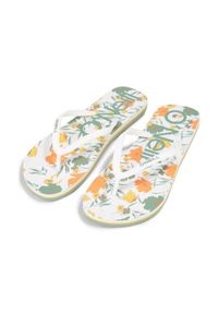 ONeill Japonki O'Neill Profile Graphic Sandals W 92800614010 białe. Kolor: biały. Wzór: paski. Sezon: lato