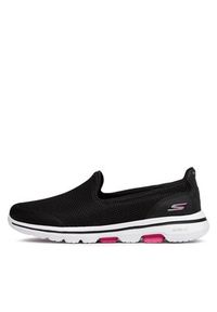 skechers - Skechers Półbuty Go Walk 5 15901/BKHP Czarny. Kolor: czarny. Materiał: materiał #8