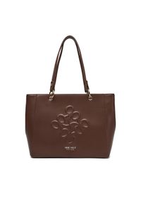 Nine West Torebka CEO-GIANNA-H242051 Brązowy. Kolor: brązowy