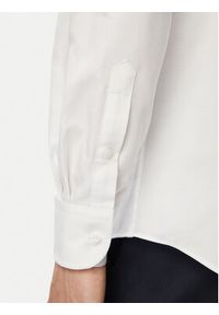 TOMMY HILFIGER - Tommy Hilfiger Koszula MW0MW43747 Biały Regular Fit. Kolor: biały. Materiał: bawełna #4