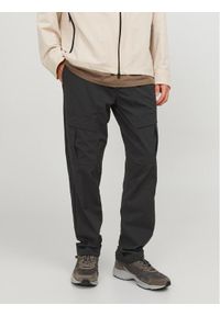 Jack & Jones - Jack&Jones Spodnie materiałowe Velo 12248997 Czarny Relaxed Fit. Kolor: czarny. Materiał: syntetyk #1