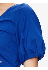Pinko Sukienka letnia 100564 Y817 Niebieski Regular Fit. Kolor: niebieski. Materiał: bawełna. Sezon: lato #5
