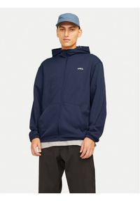Jack & Jones Bluza Basic 12261373 Granatowy Regular Fit. Kolor: niebieski. Materiał: syntetyk