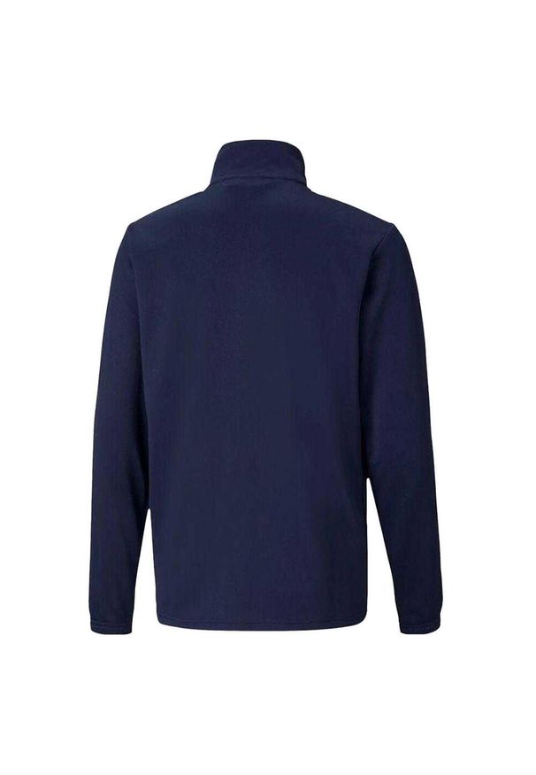 Puma - Dziecięca/niemowlęca Poliestrowa Kurtka Treningowa TeamRISE. Kolor: niebieski. Materiał: poliester