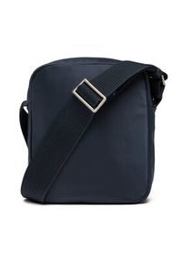 Calvin Klein Saszetka Sleek Nylon Reporter LV04D3176G Granatowy. Kolor: niebieski. Materiał: materiał #4