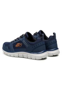 skechers - Skechers Sneakersy Knockhill 232001/NVOR Granatowy. Kolor: niebieski. Materiał: materiał #5