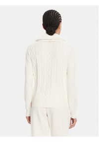 Liu Jo Sport Sweter TF5039 MS75L Écru Regular Fit. Materiał: syntetyk. Styl: sportowy #3