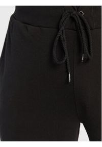 New Era Spodnie dresowe Essential 11860049 Czarny Relaxed Fit. Kolor: czarny. Materiał: dresówka, bawełna #5