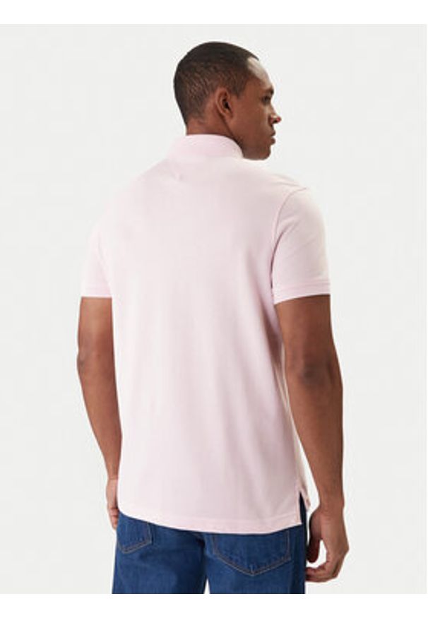 TOMMY HILFIGER - Tommy Hilfiger Polo 1985 MW0MW17770 Różowy Regular Fit. Typ kołnierza: polo. Kolor: różowy. Materiał: bawełna