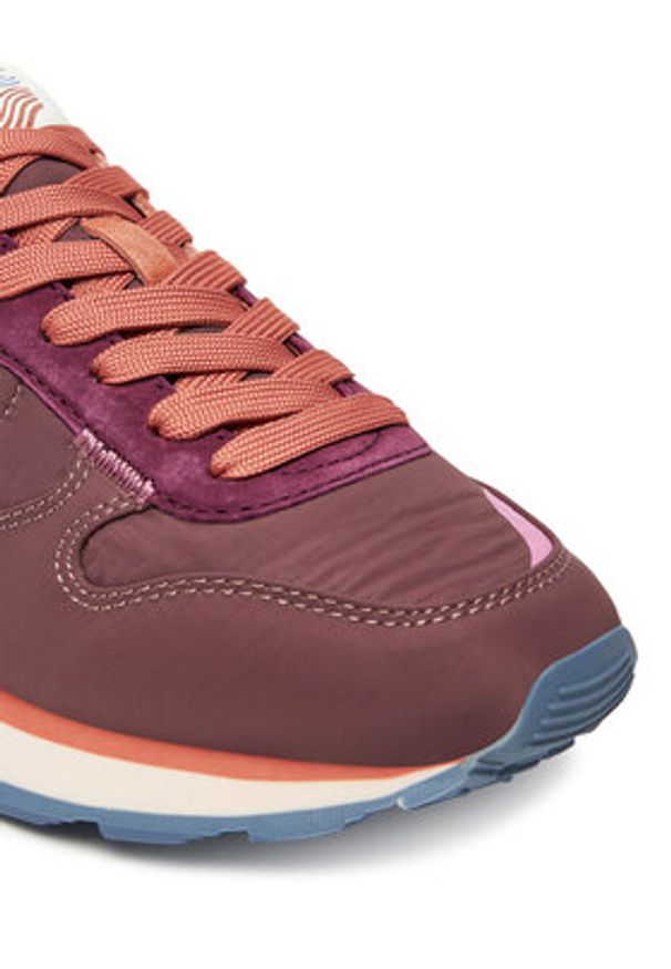 HOFF Sneakersy Track & Field 22517004 Bordowy. Kolor: czerwony. Materiał: zamsz, skóra