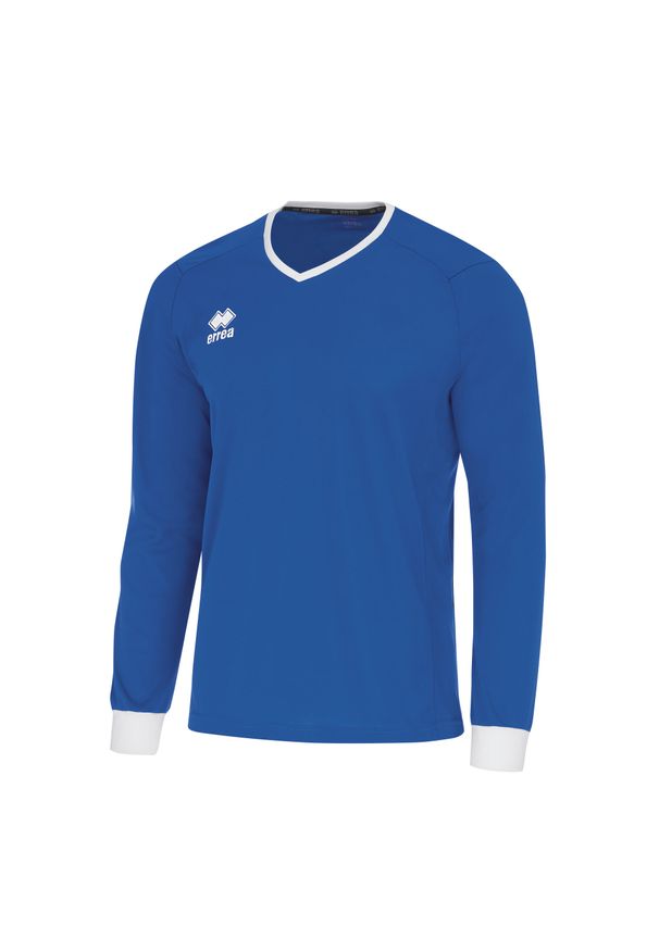 ERREA - Koszulka z długim rękawem Errea Lennox. Kolor: niebieski, wielokolorowy, biały. Długość rękawa: długi rękaw. Długość: długie. Sport: piłka nożna