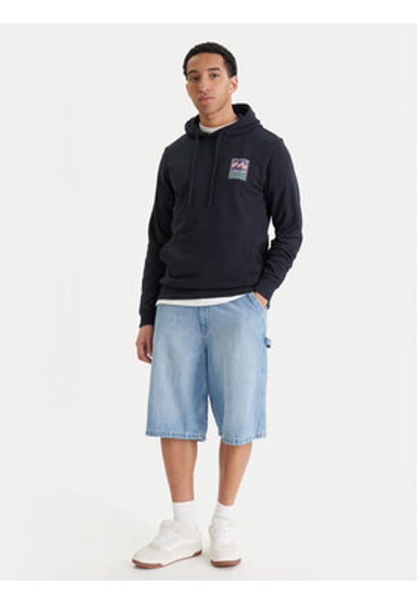 Billabong Bluza Stamp EBYSF00186 Czarny Regular Fit. Kolor: czarny. Materiał: bawełna