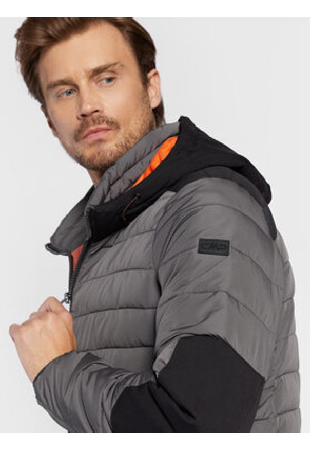 CMP Kurtka przejściowa 32K3187 Szary Regular Fit. Kolor: szary. Materiał: syntetyk