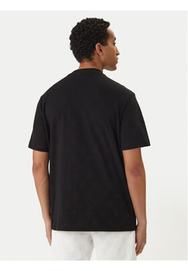 BOSS T-Shirt Member 50558867 Czarny Relaxed Fit. Kolor: czarny. Materiał: bawełna