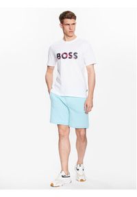 BOSS - Boss T-Shirt 50491718 Biały Relaxed Fit. Kolor: biały. Materiał: bawełna #3