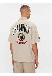 Champion Koszula 220005 Szary Custom Fit. Kolor: szary. Materiał: bawełna #4