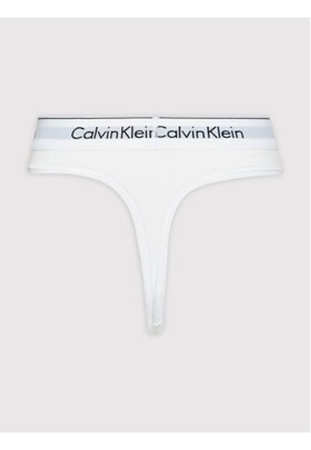 Calvin Klein Underwear Stringi 000QF5117E Biały. Kolor: biały